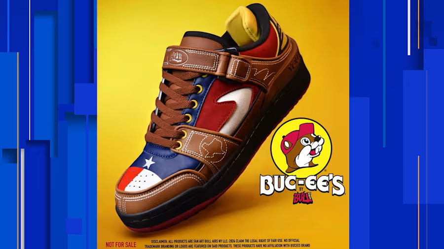 Texas artist creates a fun, iconic pair of Buc-ee’s shoes