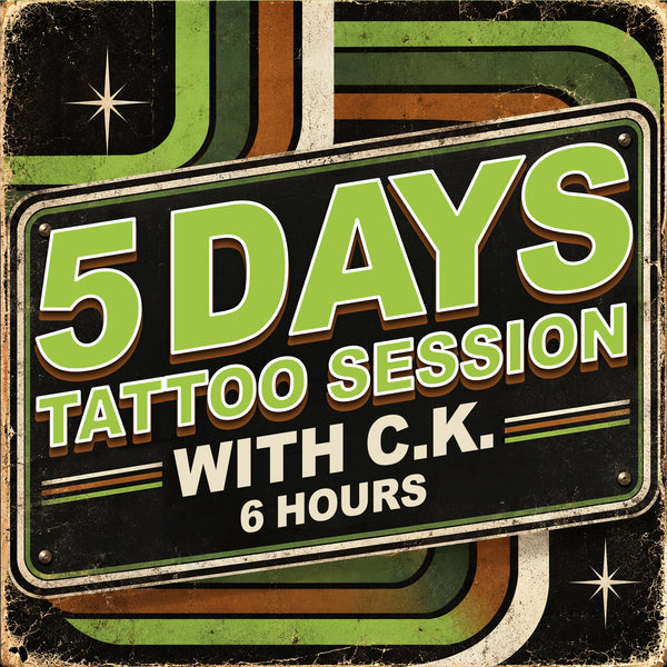 Five 6-Hour Tattoo Sessions