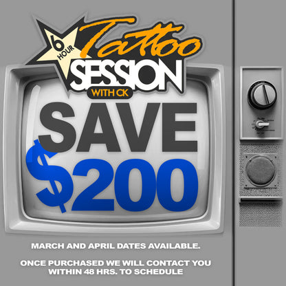 TATTOO SESSION WITH CK