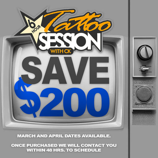 TATTOO SESSION WITH CK